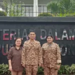 Bupati Talaud Welly Titah Di Dampingi Istri Tercinta Ny. Henny Titah Hongwijoyo Bersama Wakil Bupati Talaud Anisya Gretsya Bambungan. (Foto Ist)