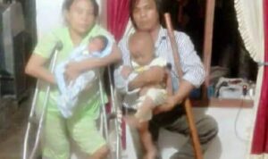 Pasangan Suami Istri Dari Kabupaten Kepulauan Talaud yang selalu diabaikan dari Bantuan Pemerintah