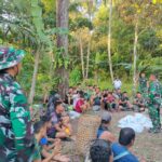 TNI Bersama Rakyat Dalam Karya Bakti TNI di Talaud