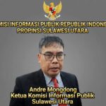 Ketua Komisi Informasi Sulut, Andre Mongdong