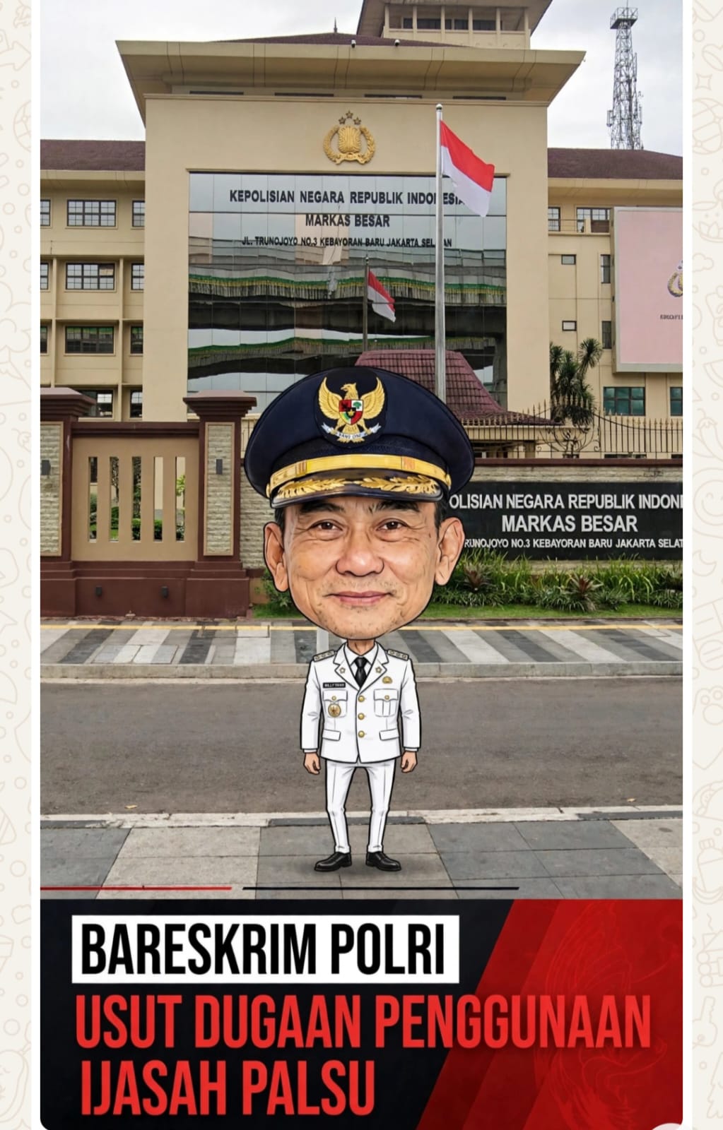 Bupati Welly Titah Caricatur