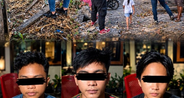 Terduga Pelaku Penikaman Di Tateli