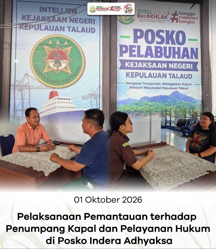 Posko Pantauan Kejari Talaud