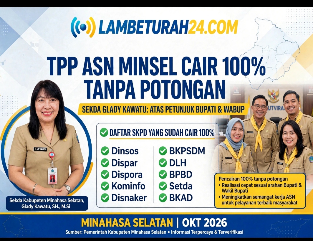 Sekda Kabupaten Minahasa Selatan
